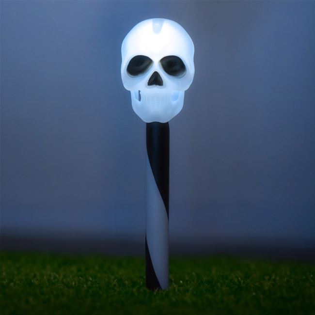 Decor Solar Pe Tija Craniu Sau Dovleac, 35,5 Cm - Shopiens