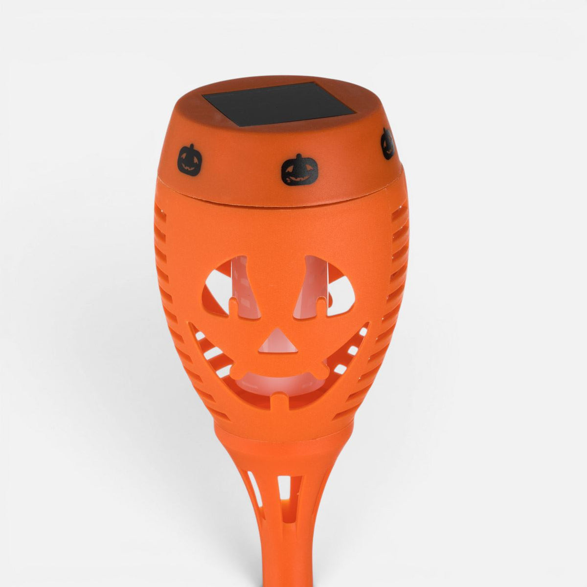 Dovleac Solar Cu Efect De Flacara Pe Tija, 50,5 Cm - Shopiens