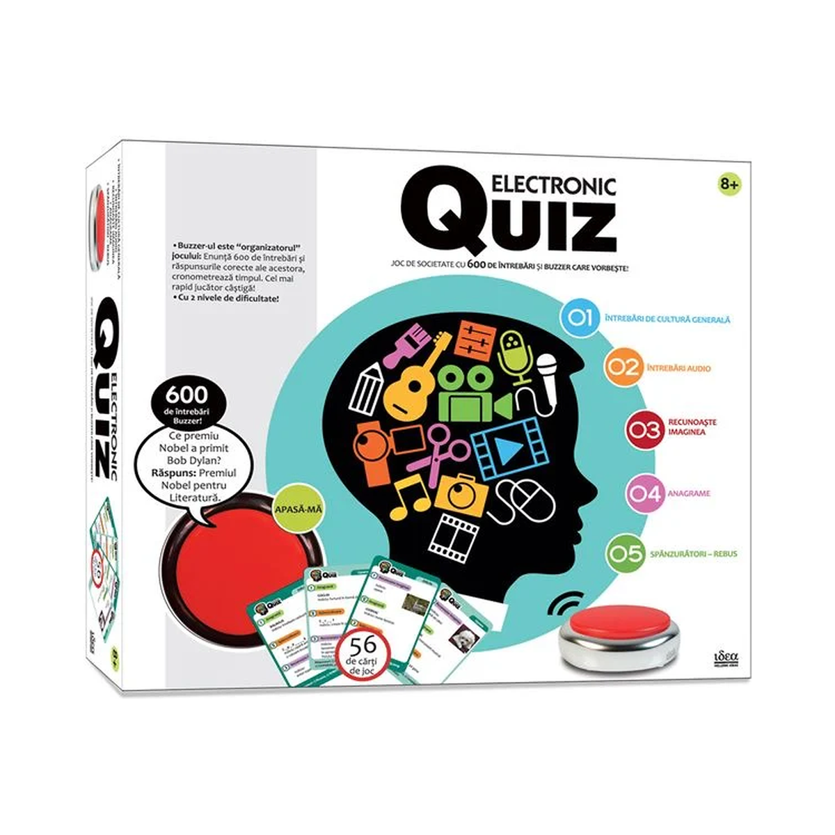 Joc de societate quiz electronic cu buzzer | Shopiens