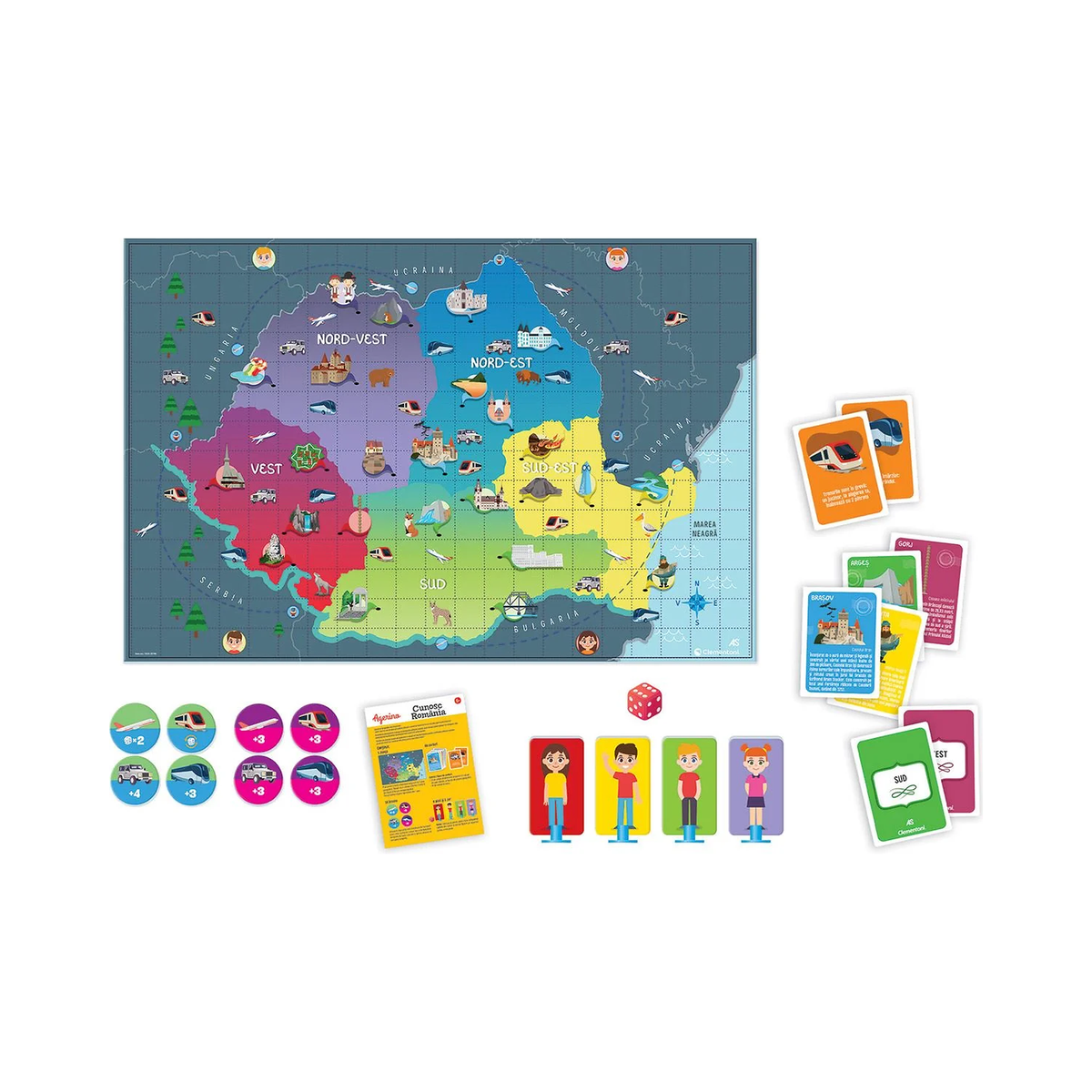 Joc educativ Agerino Cunosc România – imagine 3 | Shopiens