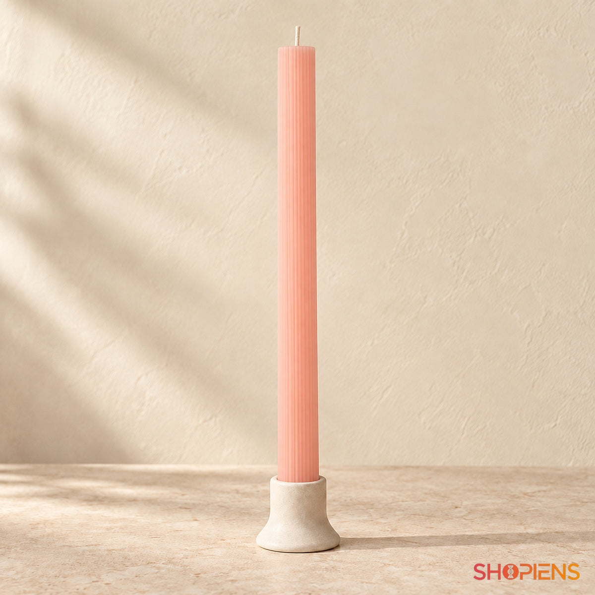 Lumânare Somon cu Parfum de Piersică, 23 cm