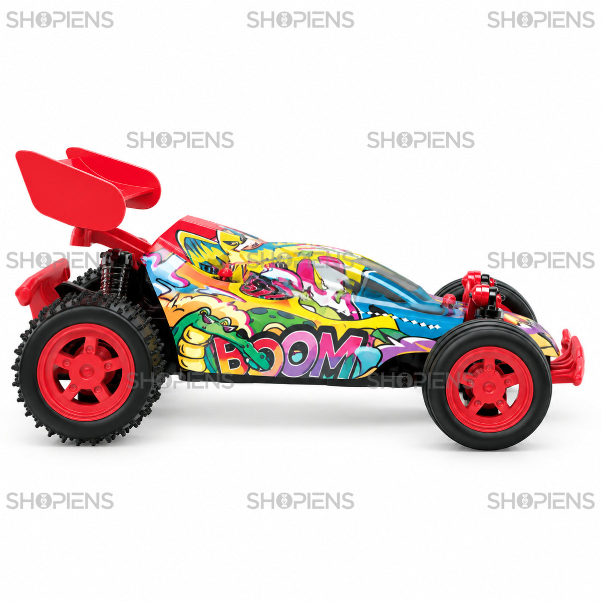 Mașină buggy drifter multicoloră cu telecomandă, 1:24 | Shopiens
