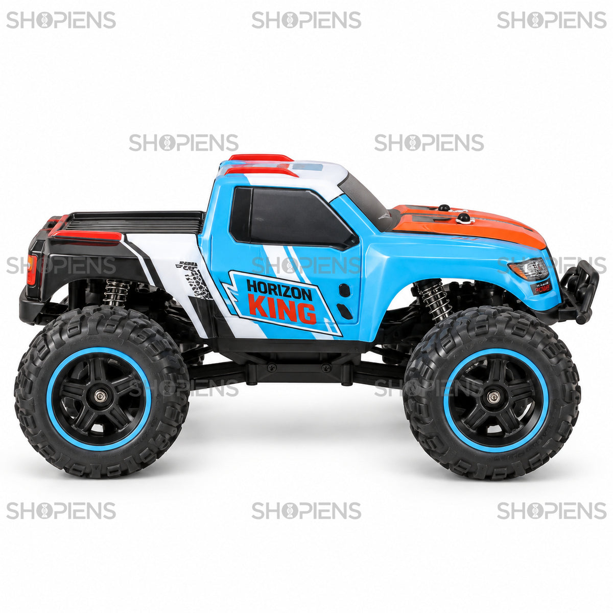 Mașină off-road albastră cu telecomandă și suspensii, 1:10 | Shopiens