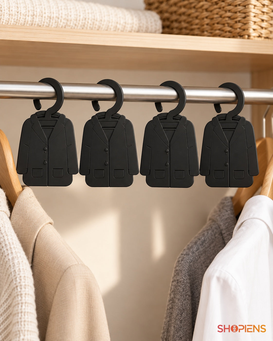 Set 4 odorizante cu vanilie în formă de sacou – utilizare în dormitor – Shopiens