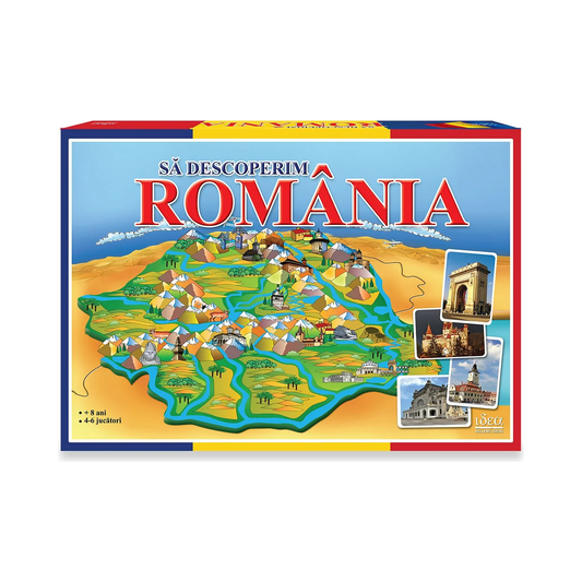 Joc educativ Să descoperim România | Shopiens