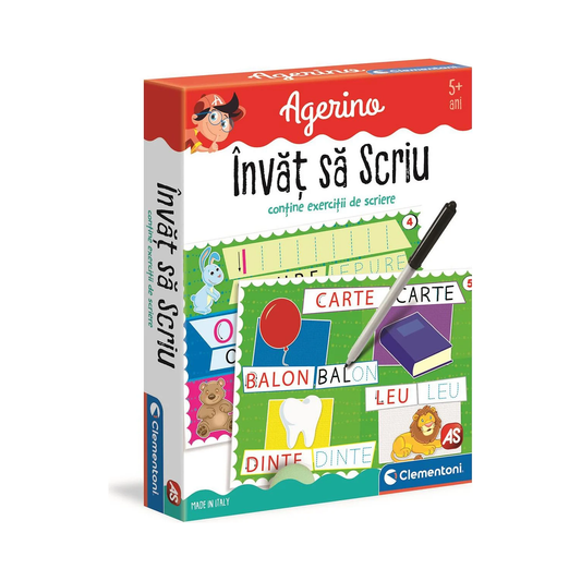 Joc educativ Agerino Învăț să scriu | Shopiens
