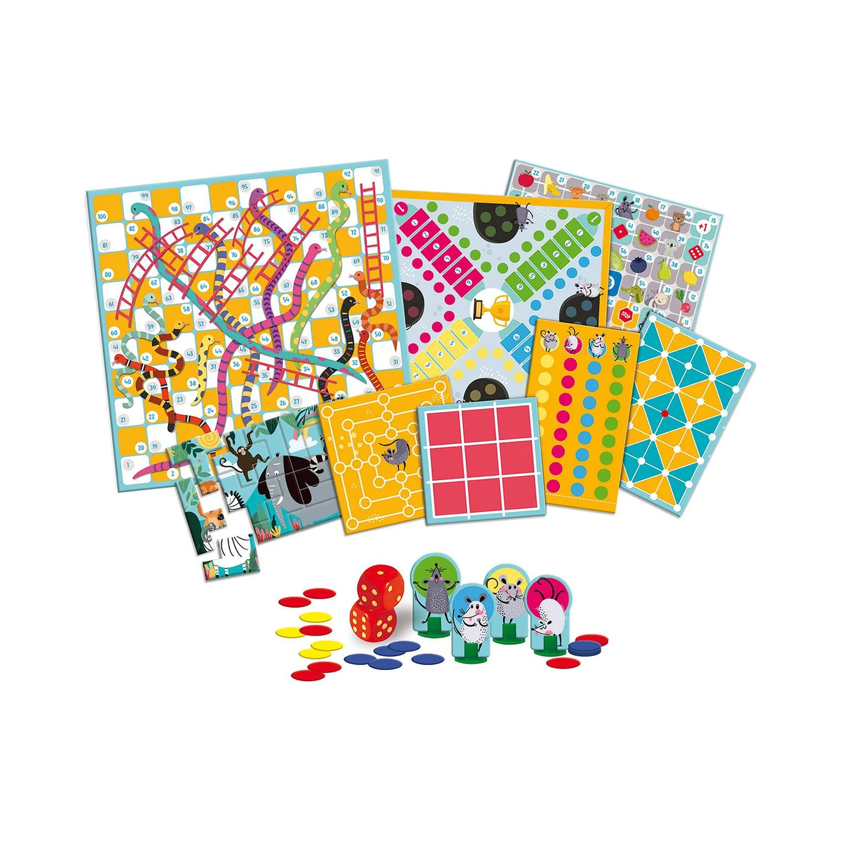Set 10 în 1 jocuri clasice și educative – imagine 2 | Shopiens