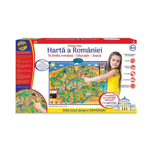 Joc educativ Harta României electronică | Shopiens