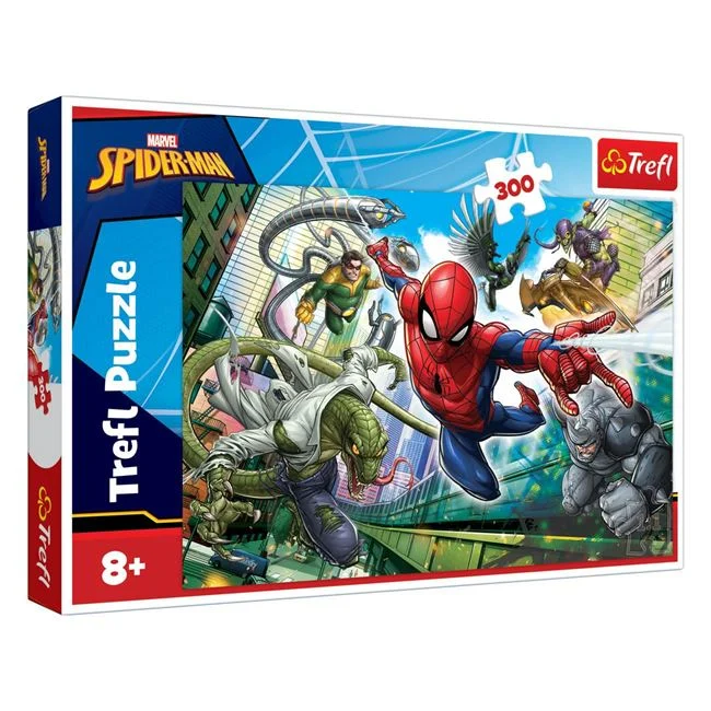 Puzzle Spider-Man și eroi, 300 de piese