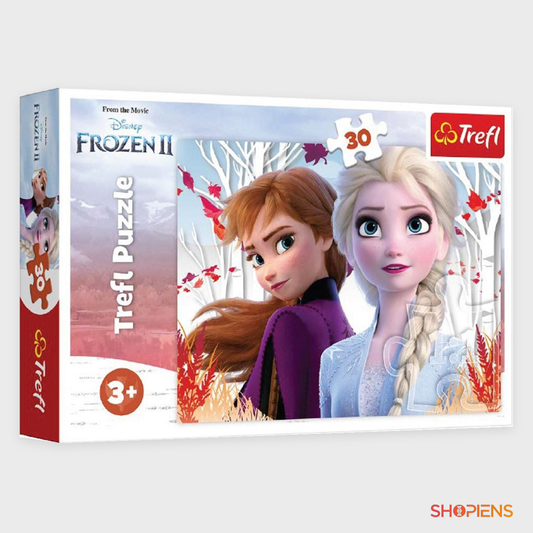 Puzzle Frozen 2 cu Anna și Elsa, 30 de piese