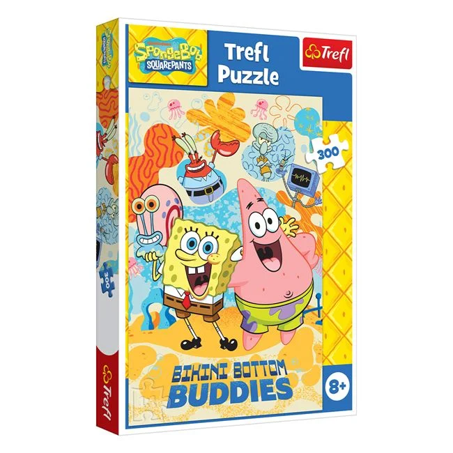 Puzzle SpongeBob și prietenii, 300 de piese