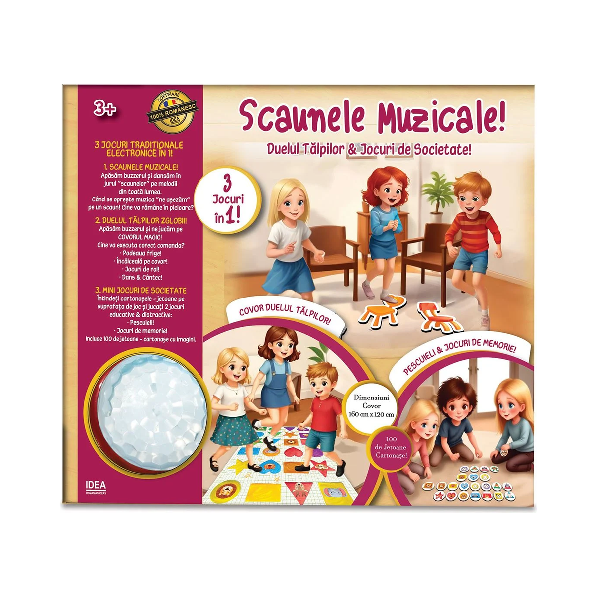 Joc Scaunele muzicale și Duelul tălpilor | Shopiens