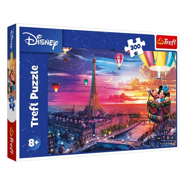 Puzzle Mickey și Minnie în Paris, 300 de piese