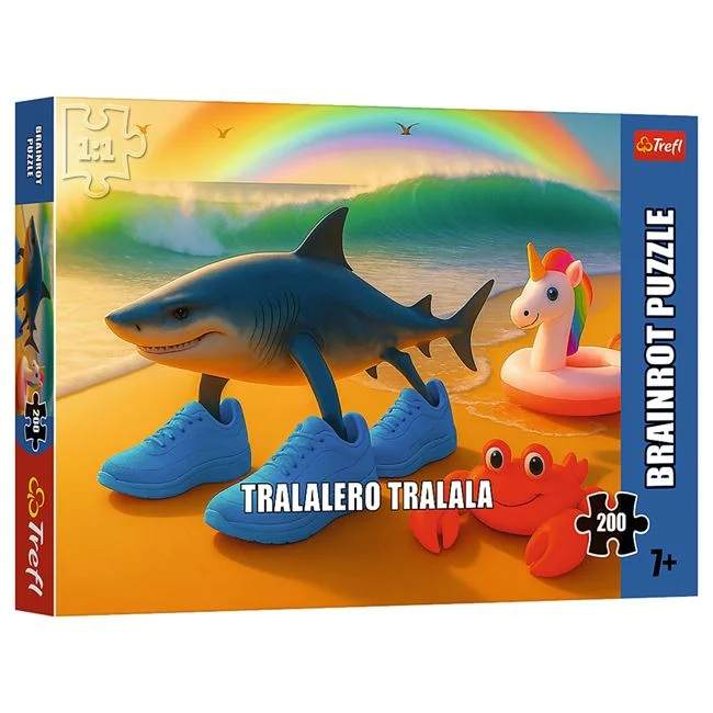Puzzle Brainrot Tralalero Tralala, 200 de piese