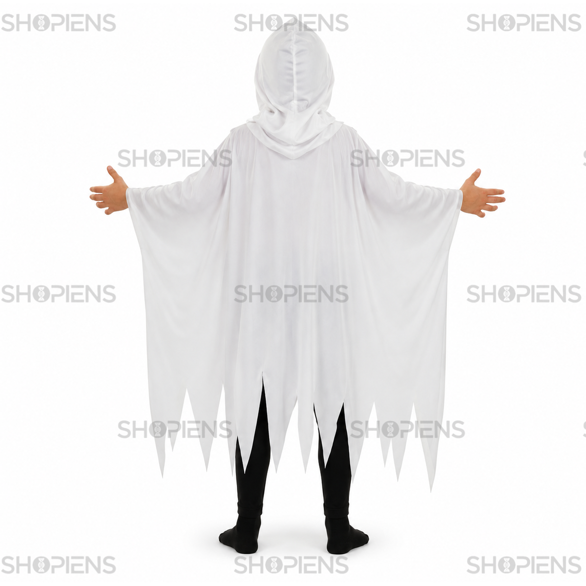 Fantoma Alba Cu Masca, Costum Pentru Baieti 6 Ani - imaginea 3