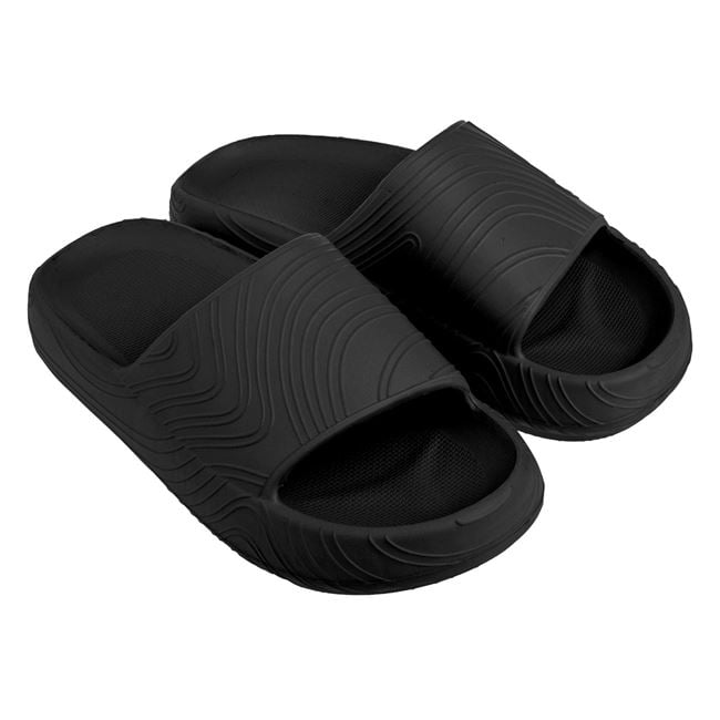 Papuci Dama Negri Cu Relief Grafic