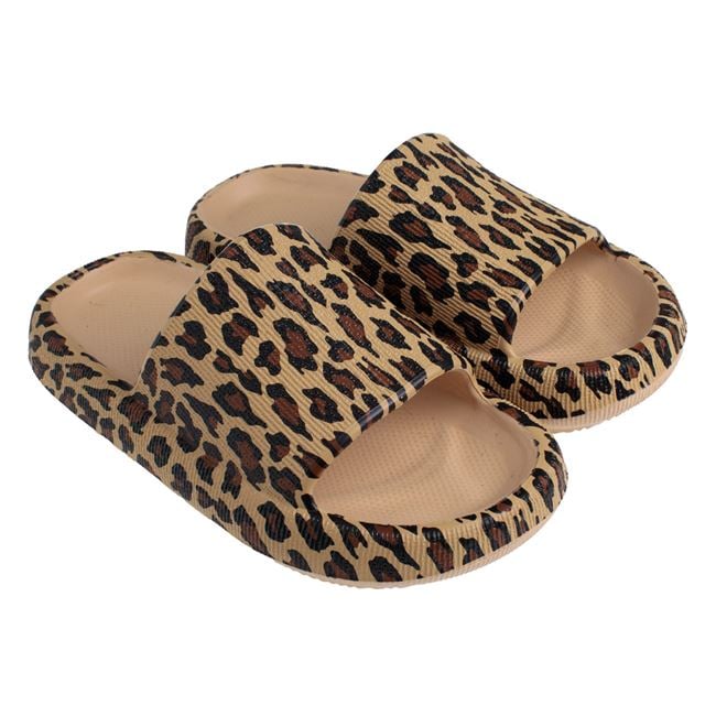 Papuci Dama Animal Print Cu Model Leopard