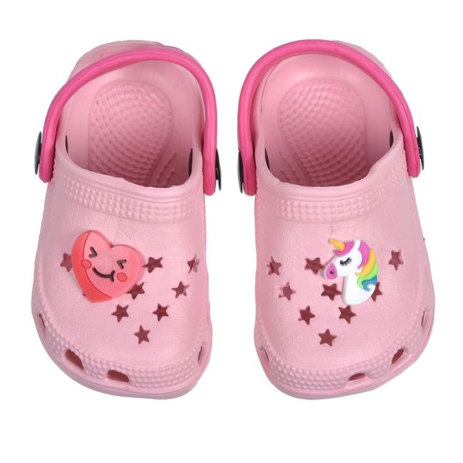 Saboti Fete Roz Cu Unicorn Si Inima Decorativa