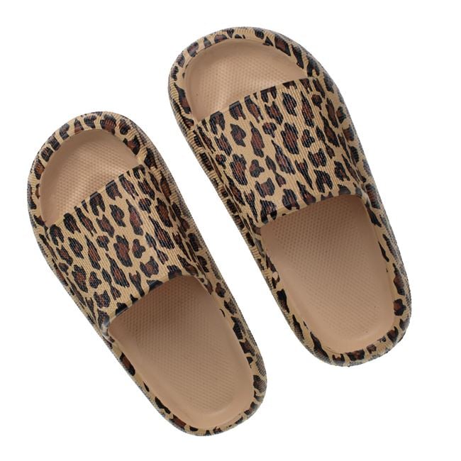 Papuci Dama Animal Print Cu Model Leopard