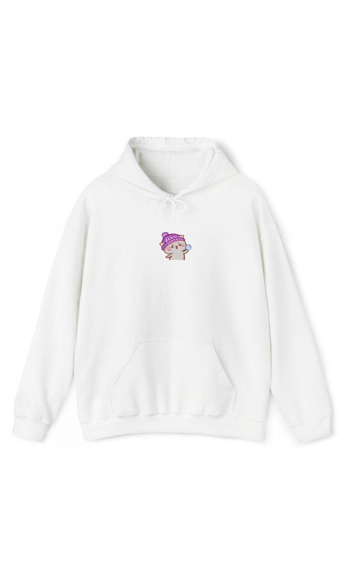 Set Hanorace Cuplu Matchy Brodate Polar Bear Beanie