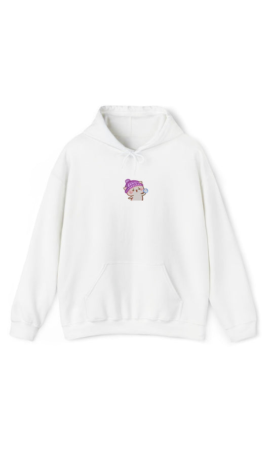 Set Hanorace Cuplu Matchy Brodate Polar Bear Beanie