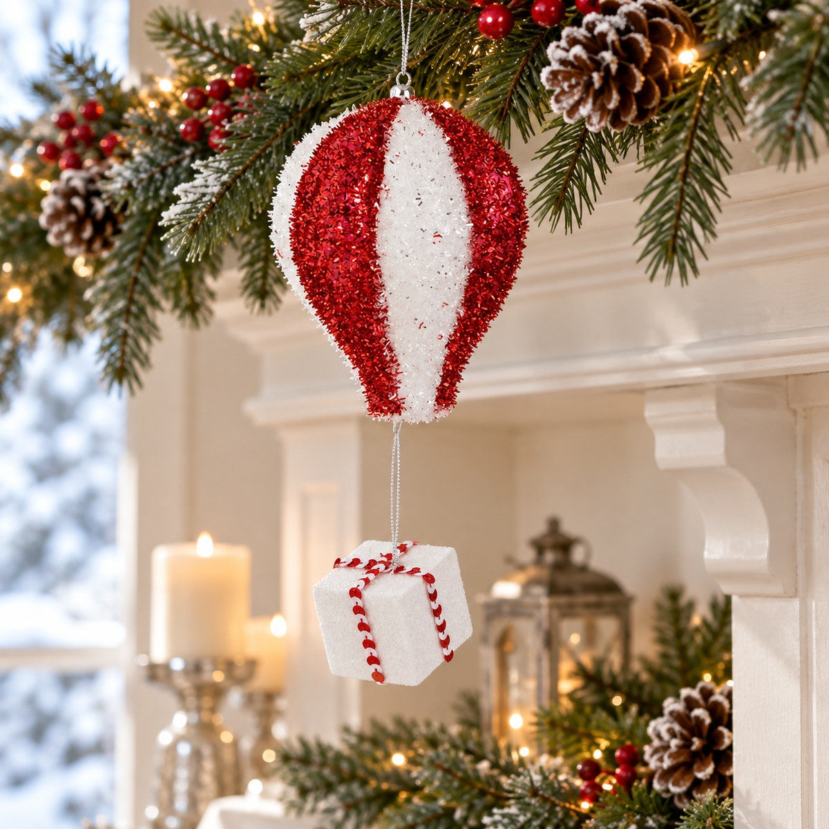 Balon Cu Cadou, Ornament Candy Pentru Brad, 28 Cm - in folosinta 1 - Shopiens