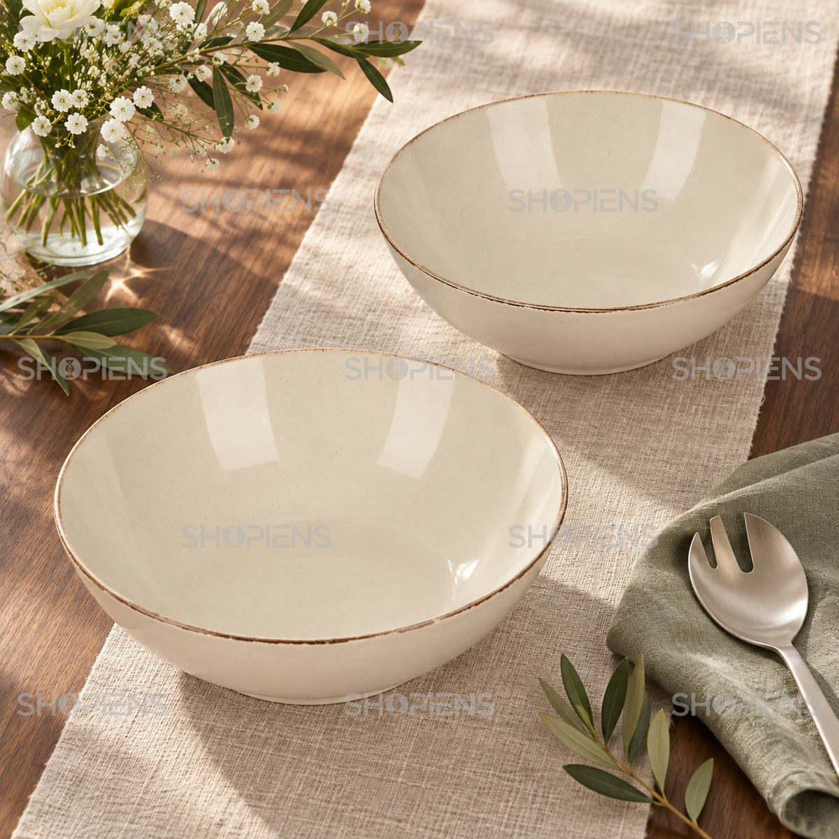 Set de 2 boluri pentru salată, 1,7 l