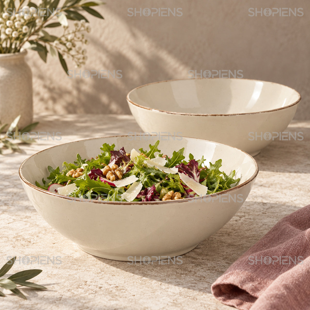 Set de 2 boluri pentru salată, 1,7 l