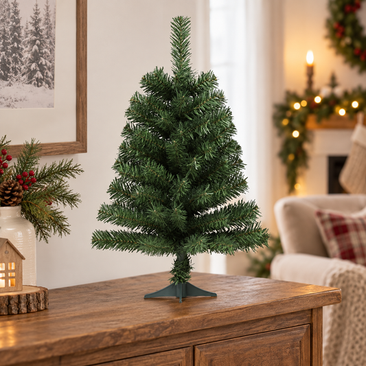 Brad De Craciun Verde Pentru Birou, 60 Cm - lifestyle principala - Shopiens