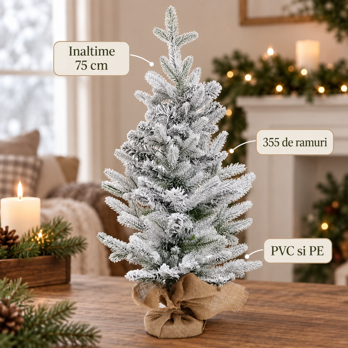 Brad Inzapezit Din PVC Si PE Cu 355 De Ramuri - specificatii - Shopiens