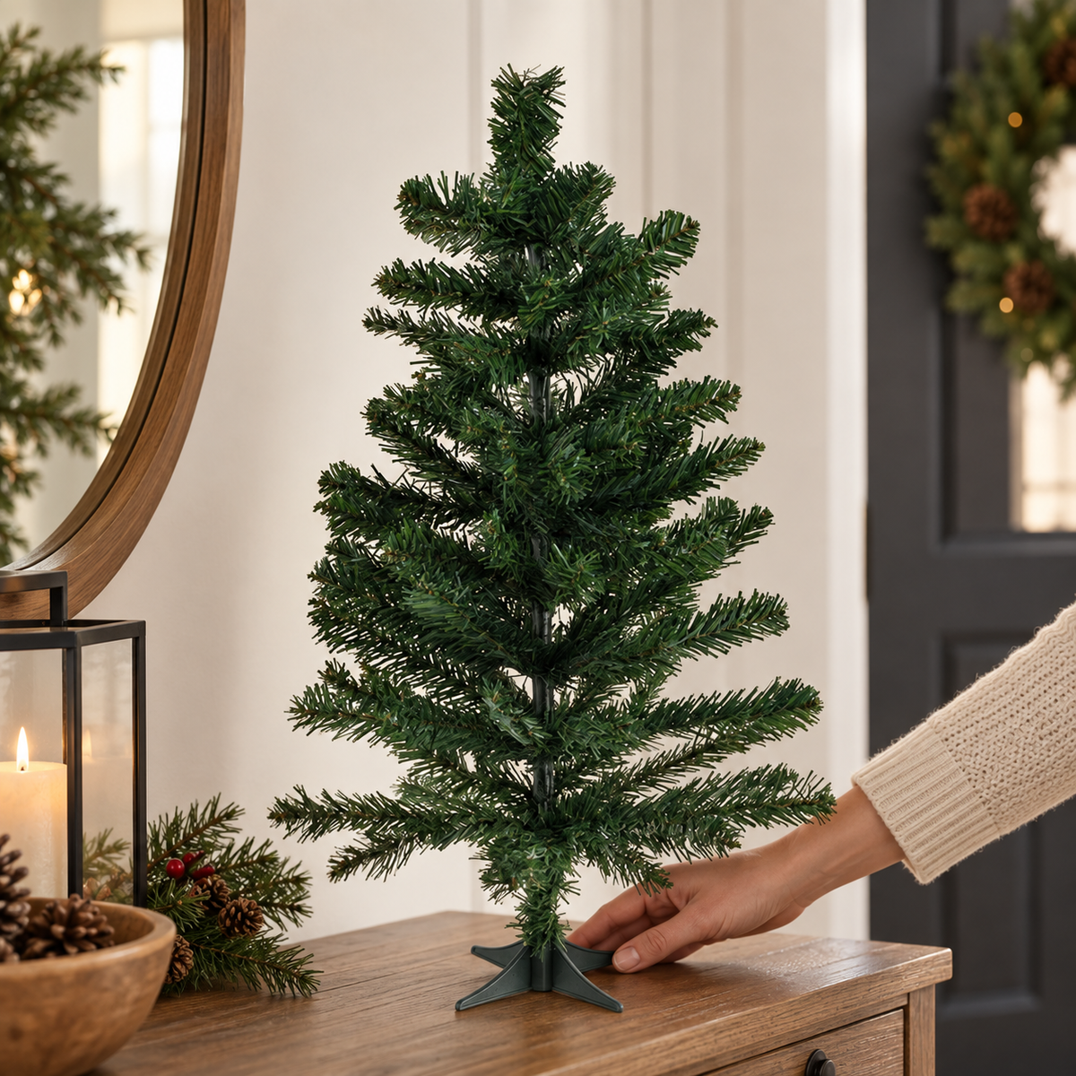 Brad Verde De Masa Cu 60 De Ramuri, 75 Cm - in folosinta 2 - Shopiens