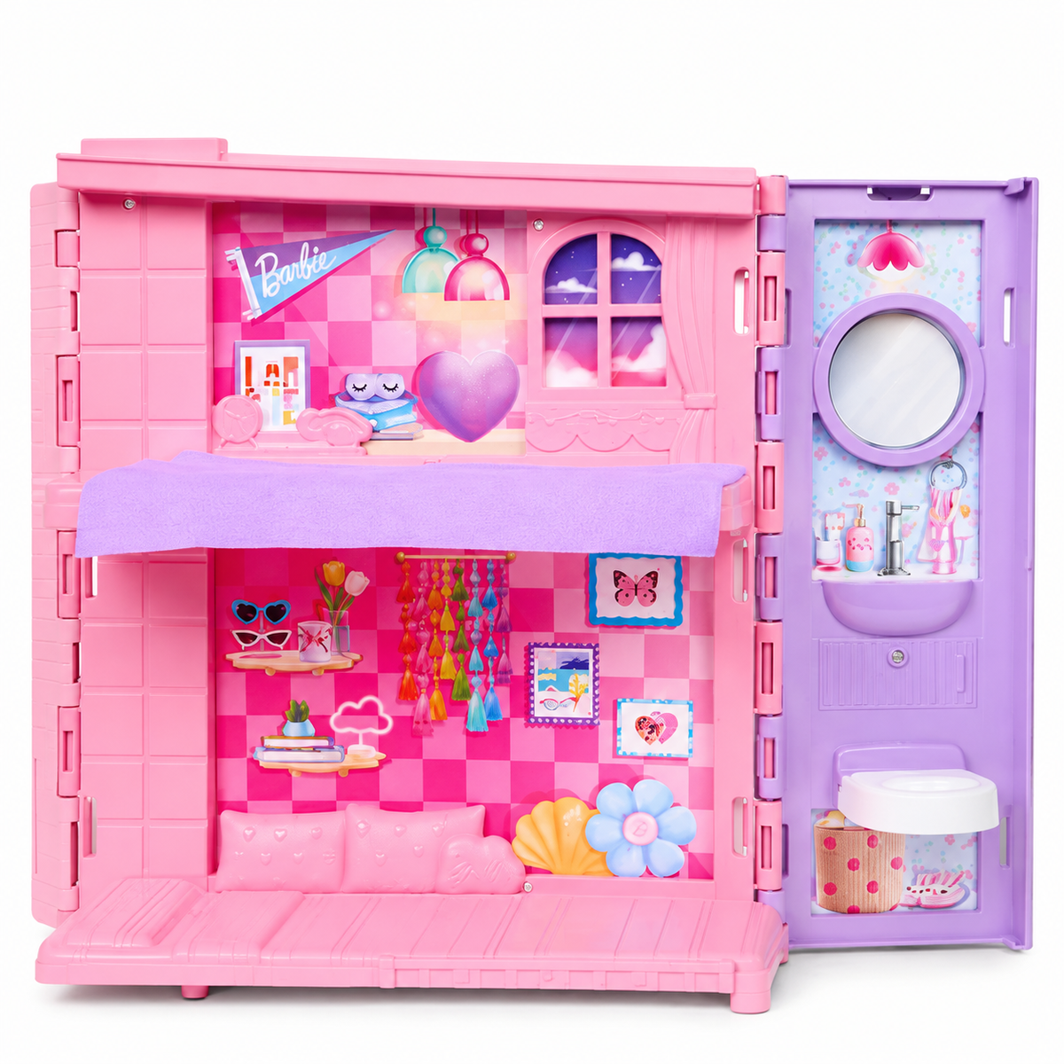 Casă de vacanță Barbie pliabilă cu 11 accesorii | Shopiens