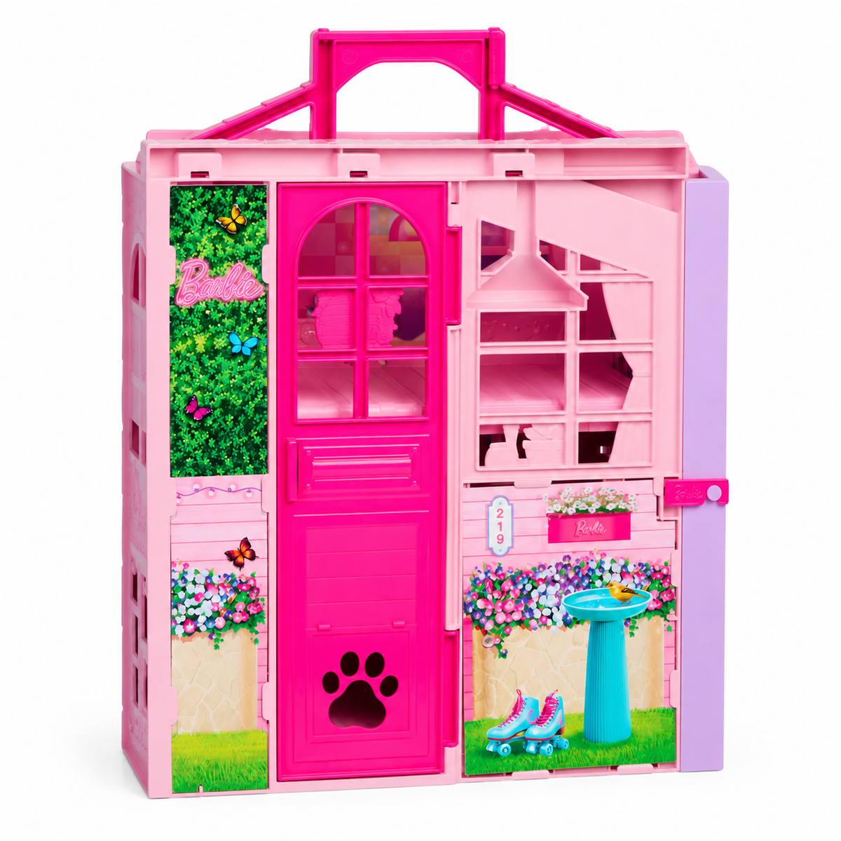 Casă de vacanță Barbie pliabilă cu 11 accesorii | Shopiens