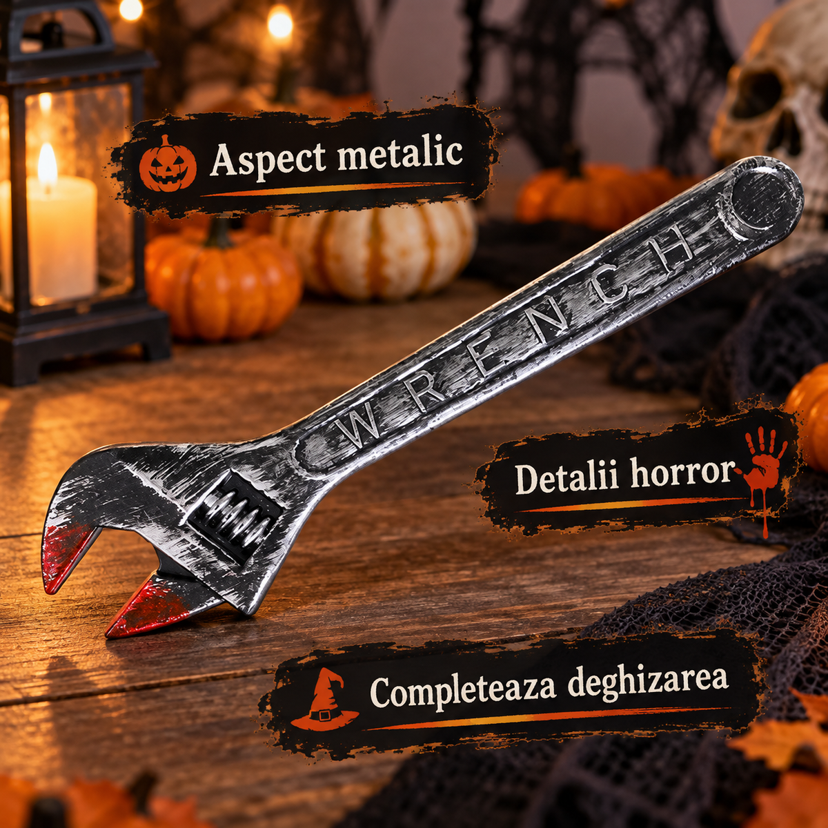 Cheie Franceza Horror Din Plastic, Accesoriu Halloween - avantaje - Shopiens