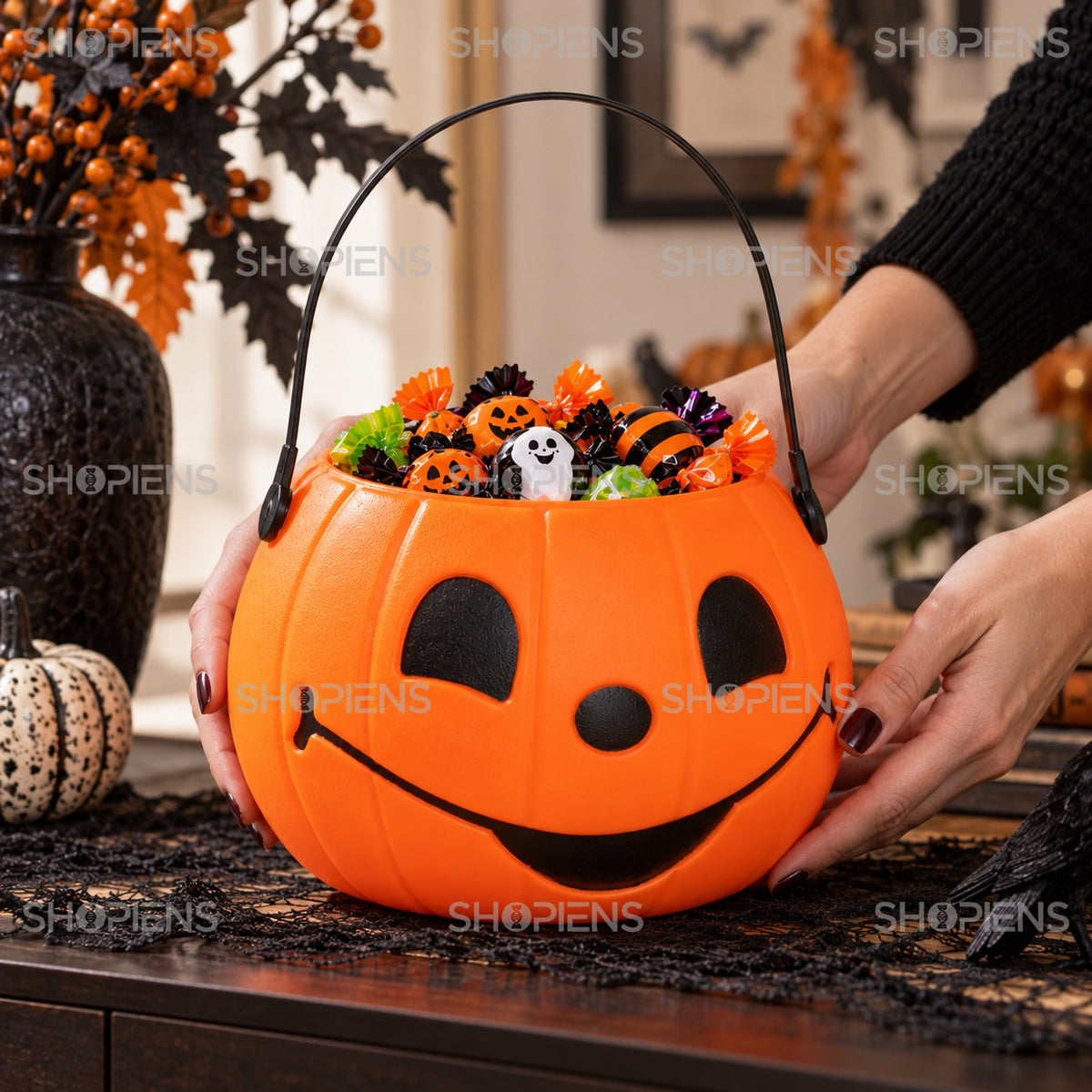 Coș Dovleac Zâmbitor Trick Or Treat