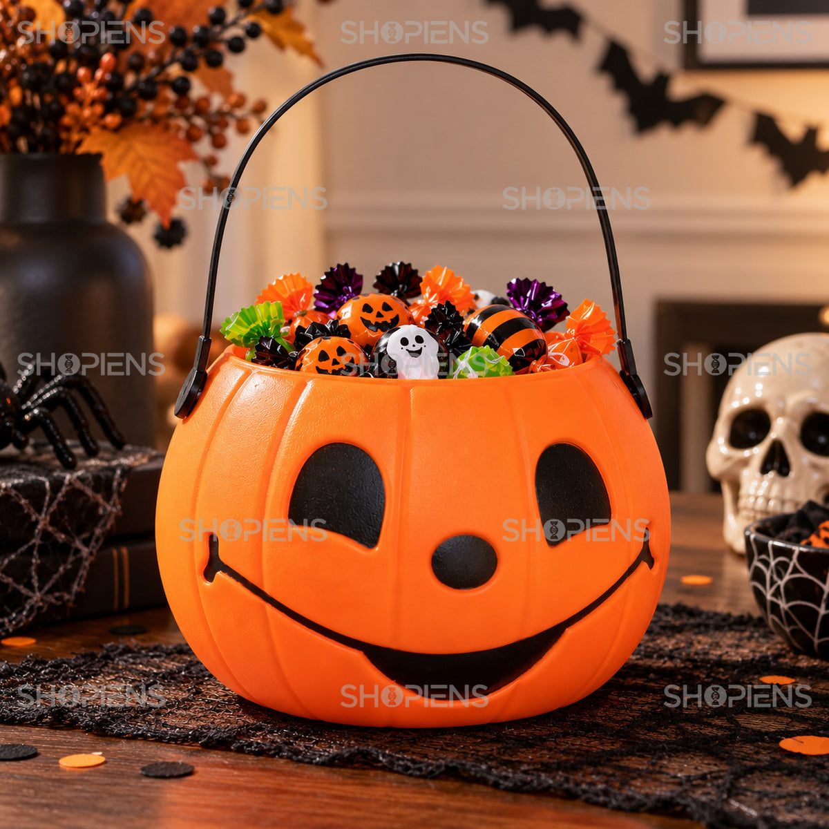 Coș Dovleac Zâmbitor Trick Or Treat