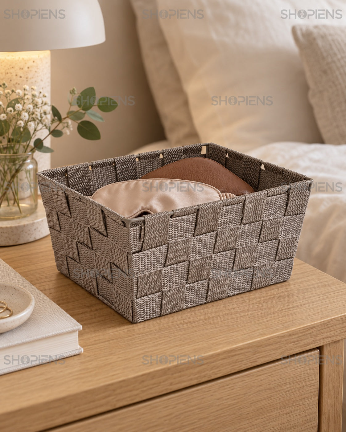 Coș Taupe pentru Accesorii și Textile Mici