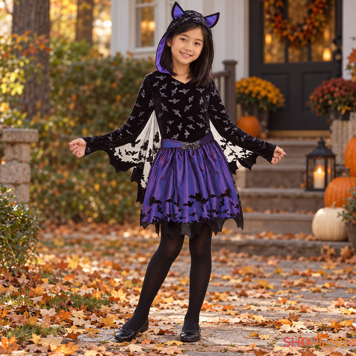 Rochie Liliac De Halloween, 8 Ani