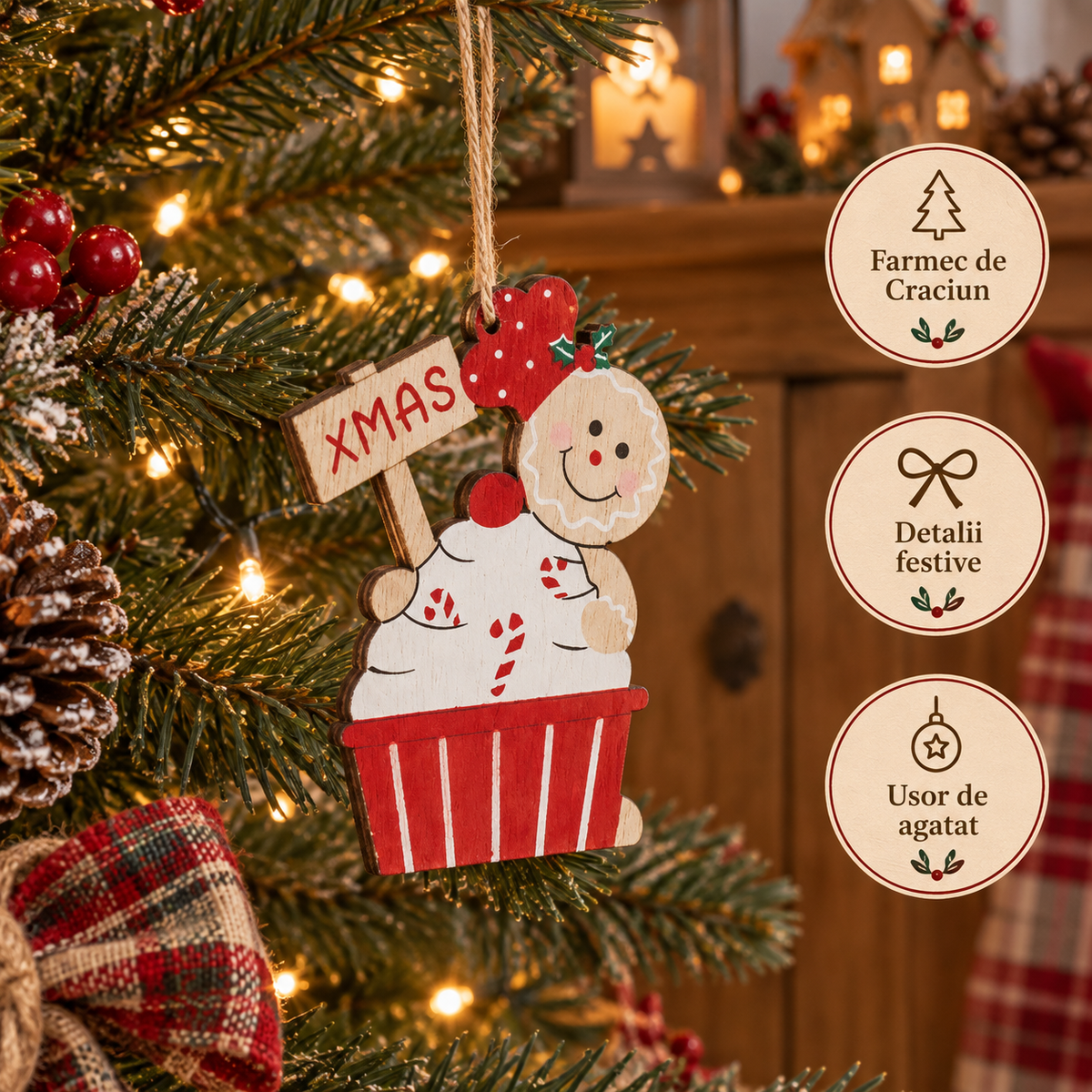 Cupcake XMAS - avantaje - Shopiens