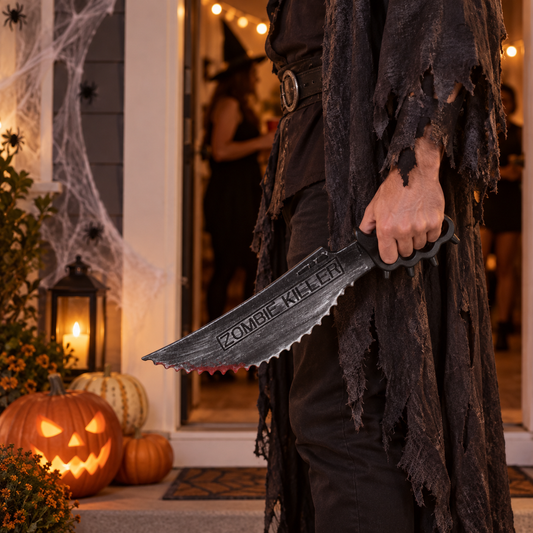 Cutit Zimtat Zombie Killer Pentru Halloween, 51 Cm - in folosinta 1 - Shopiens