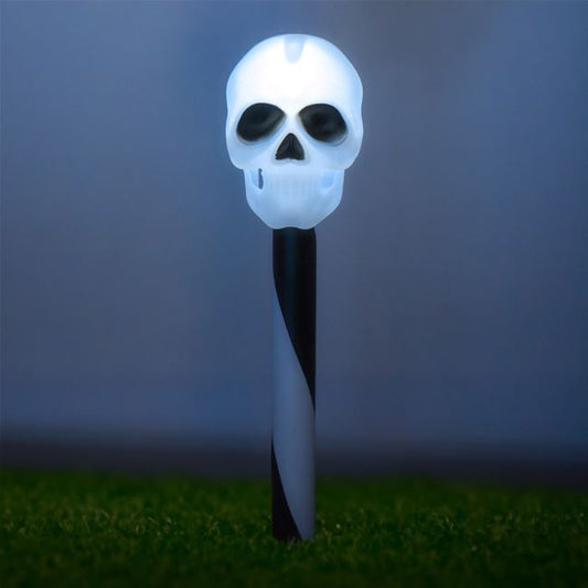 Decor Solar Pe Tija Craniu Sau Dovleac, 35,5 Cm - Shopiens