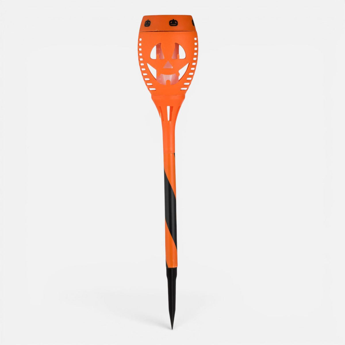 Dovleac Solar Cu Efect De Flacara Pe Tija, 50,5 Cm - Shopiens