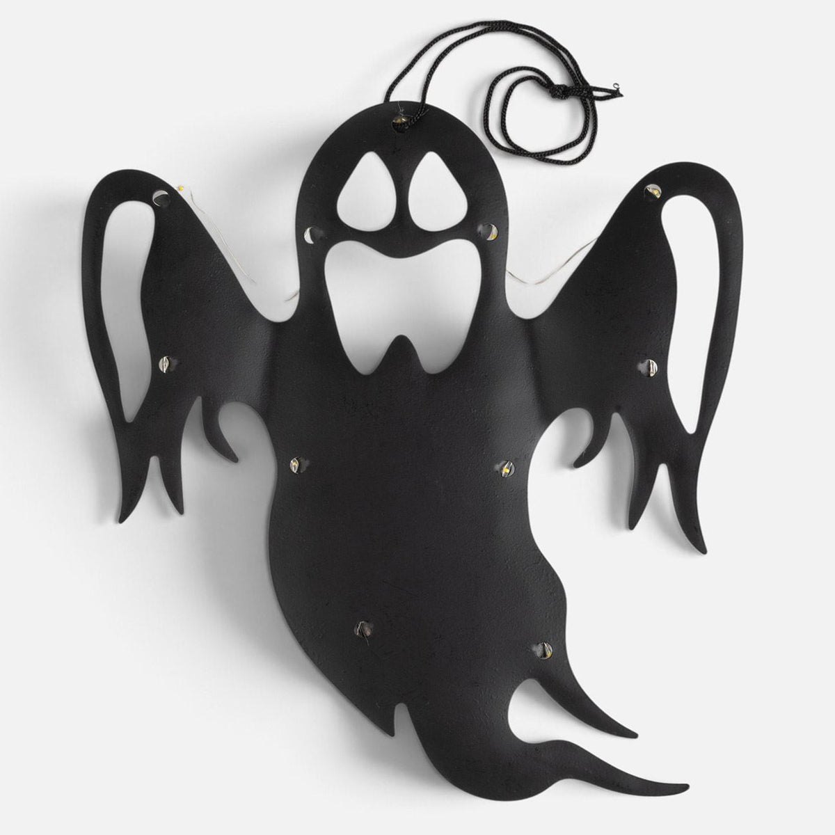 Fantoma Din Metal Cu Iluminare LED, Decor Suspendabil 22 X 23 Cm - Shopiens