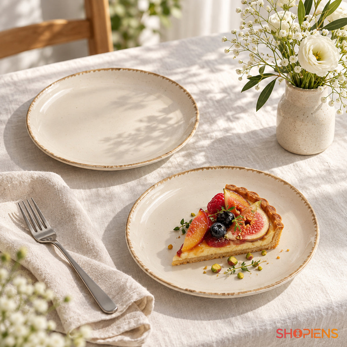 Set de 2 farfurii pentru fructe, 19,5 cm