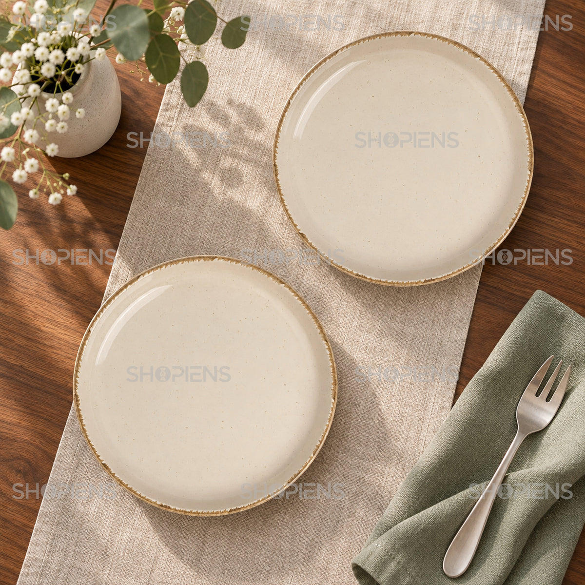 Set de 2 farfurii pentru fructe, 19,5 cm