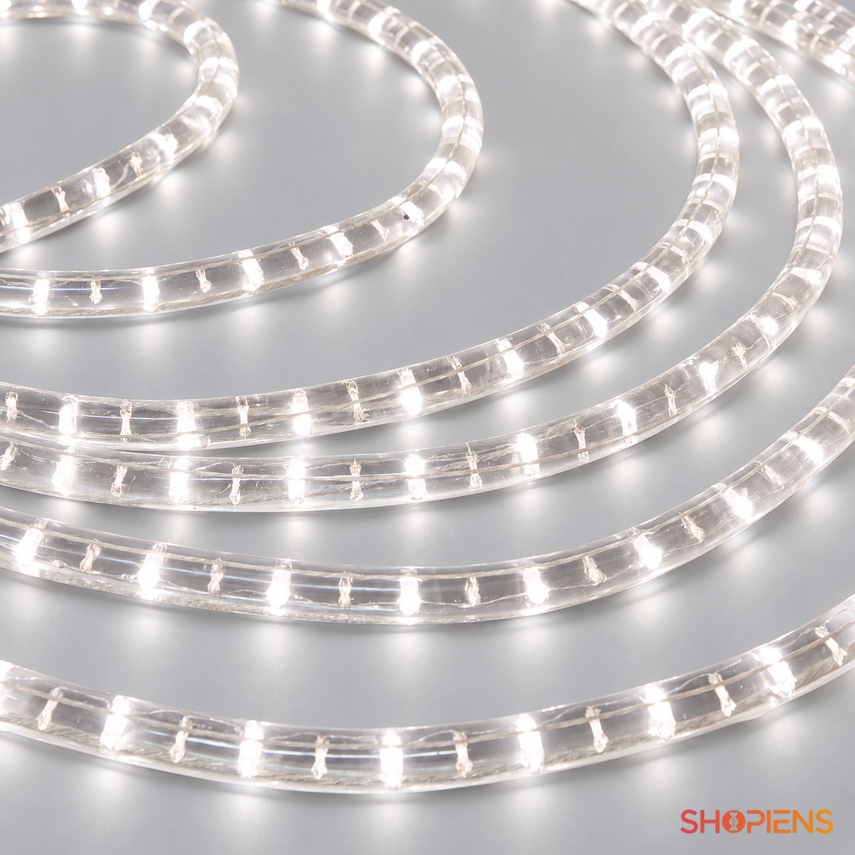 Furtun luminos LED alb rece, 13 m | Shopiens
