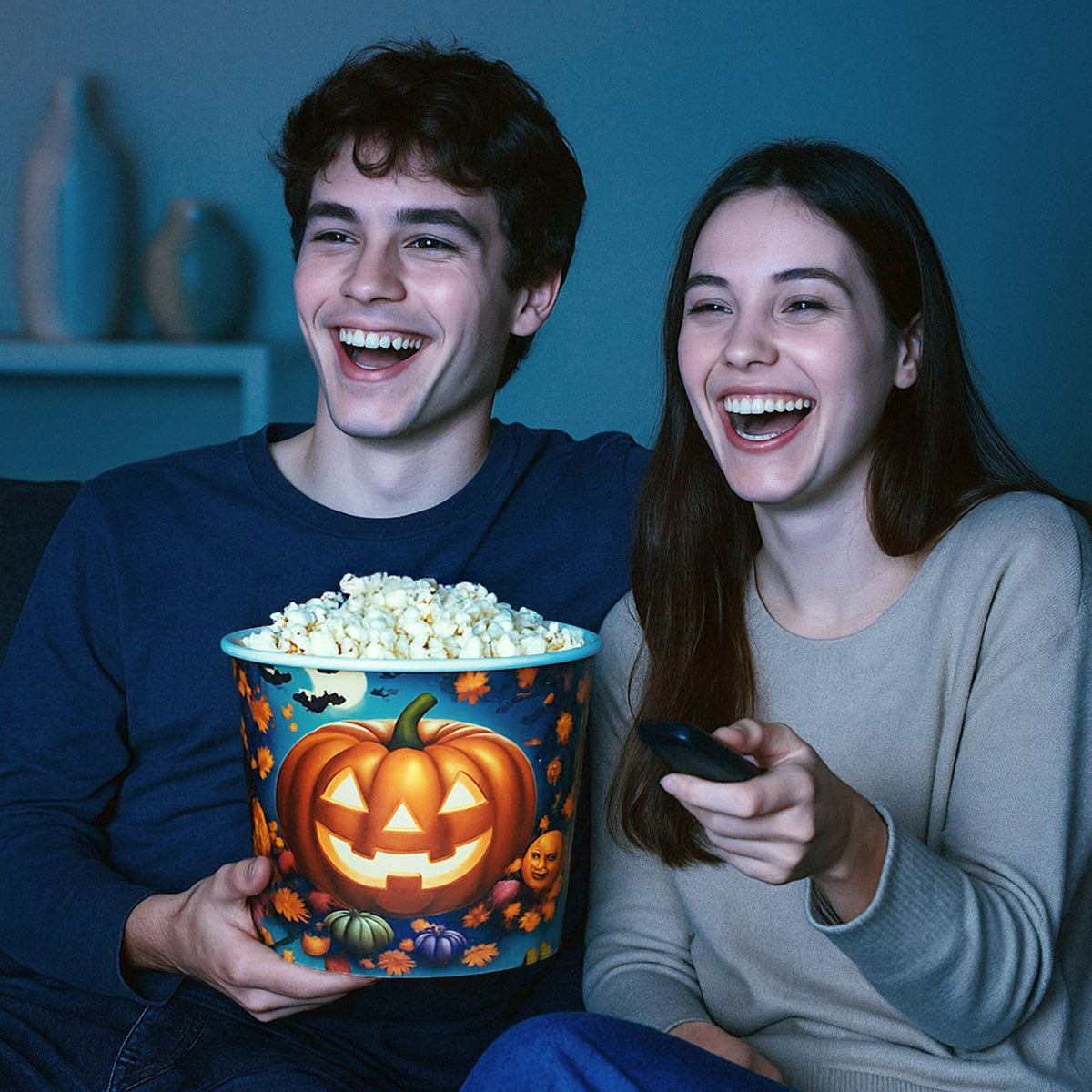 Galeata Pentru Popcorn Cu Dovleac Halloween, 1,8 L - Shopiens