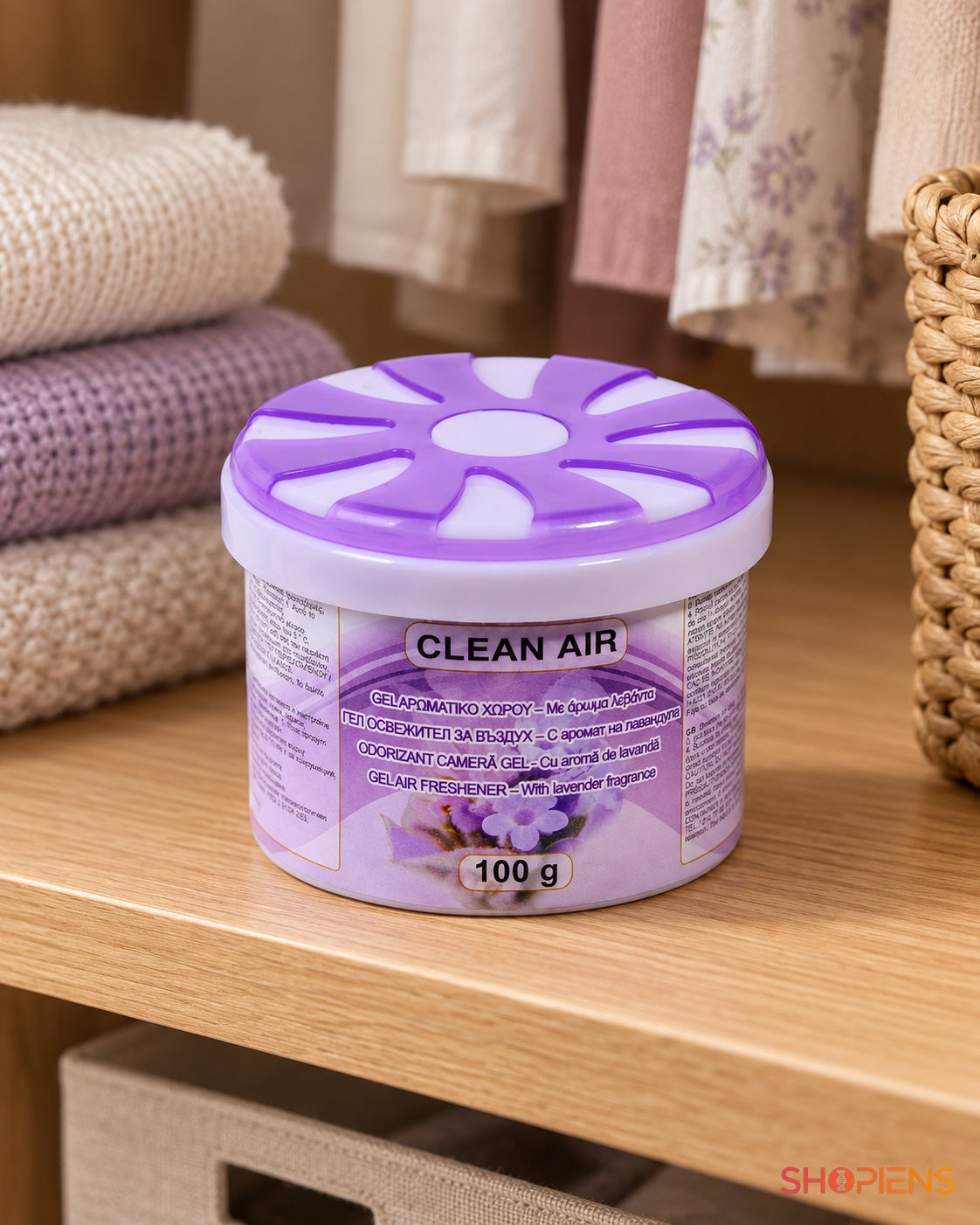 Gel parfumat de cameră cu lavandă, 100 g – utilizare în dormitor – Shopiens