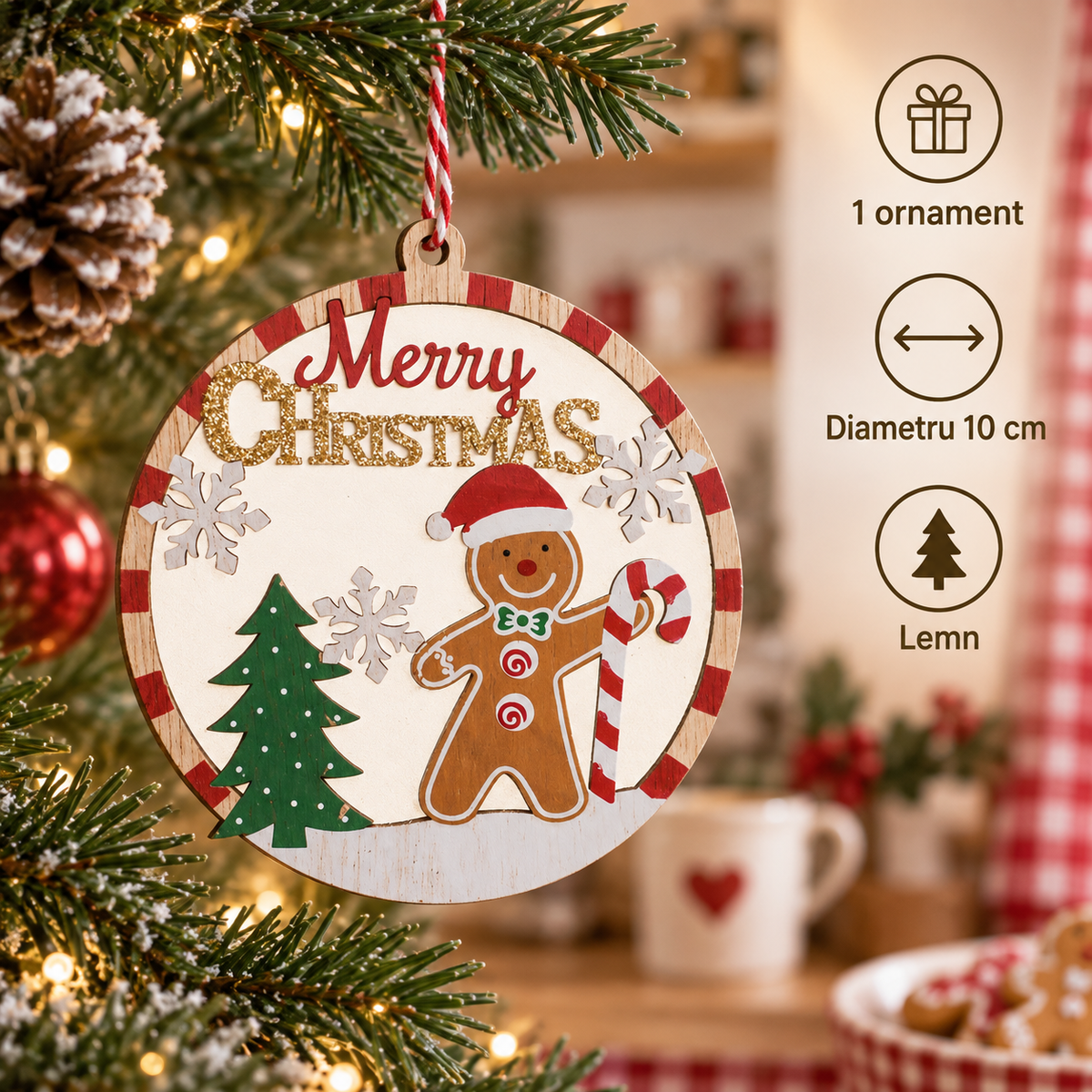 Glob Gingerbread - specificatii - Shopiens