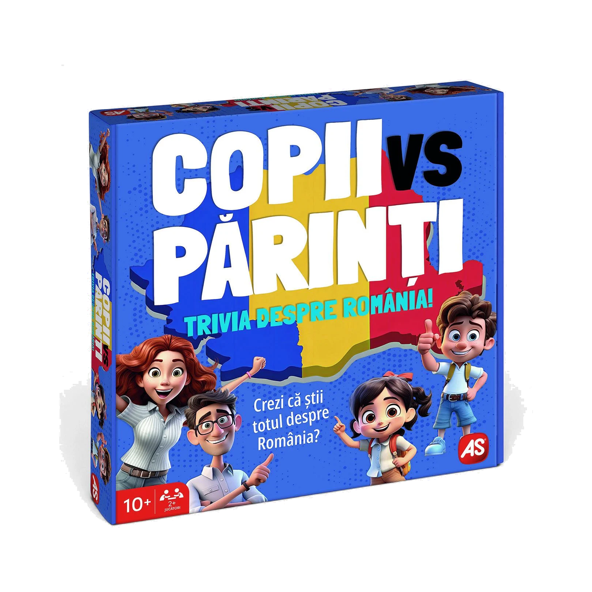 Joc de societate Copii vs părinți, trivia despre România | Shopiens